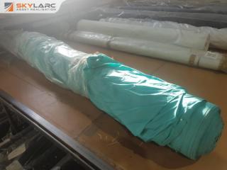 Large Roll of Emerald Green Fabric