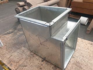 Galvanised Square Duct Corner