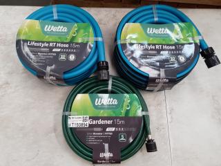 3x Wetta Hoses