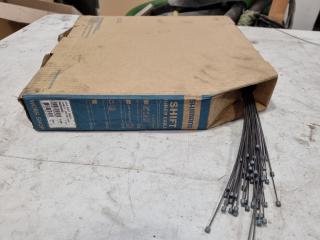 Shimano Shift Cables, 1.2x2100mm, Bulk Box