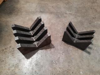 Two Steel V Blocks