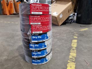 7x Rolls of Damp Proof Course Concealed Flashing, New