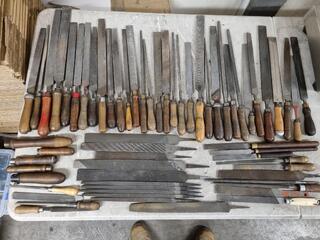 58x Vintage or Antique Steel Files