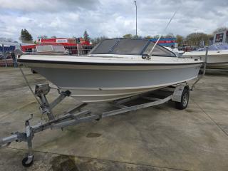 Sea Nymph Boat with 140hp Evinrude Outboard