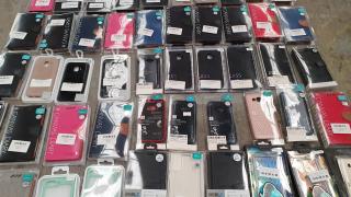 60 Assorted iPhone & Samsung Phone Cases