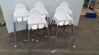 5 High Chairs