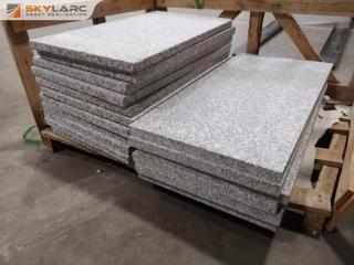 17x White Granite Tile Blocks, 4.98m2