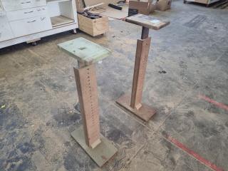 Custom Built Material Stands