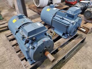 2x ABB 11kW Electric Motors