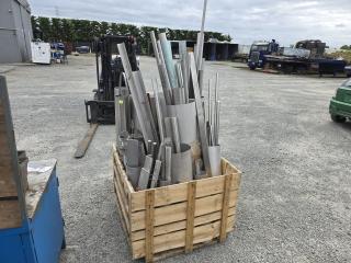 Bin of Short Stainless Pipe and Section 