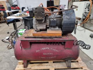 3-Phase Air Compressor by Jas J. Niven & Co, Christchurch