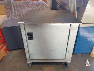 Heavy Duty Steel Mobile Workbench/Cupboard