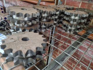 13x Renold Duplex Chain Sprockets