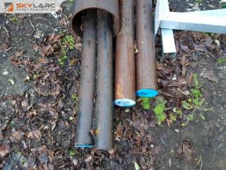 6 x Large Steel Pipes