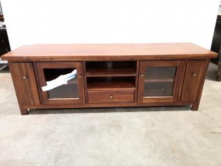 Wooden Entertainment Cabinet