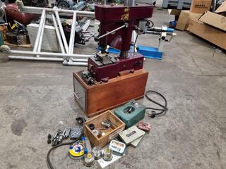 Vintage Mini Drill Press by Joc Miller