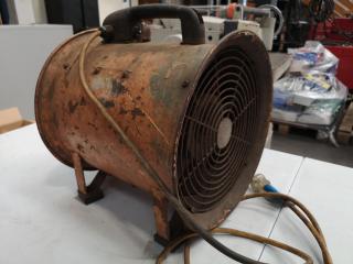 Portable Industrial 250mm Dia Blower Fan Unit