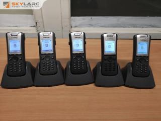 5x DT390 Cordless Digital DECT Handsets Phones by Aastra