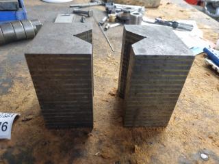 Pair of Magnetic Riser Blocks