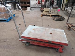 JBS Industrial Workshop Raising Platform Trolley