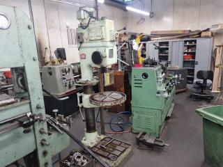 Elliott Three Phase Gear Head Drill Press 