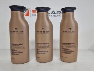 3 Pureology Professional Nanoworks Gold Shampoo