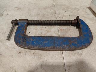 Heavy duty C clamp 270mm opening