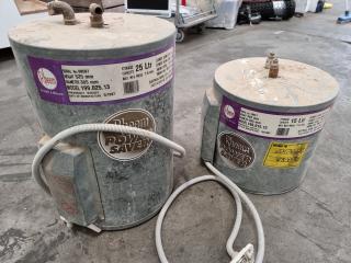 2x Rheem Hot Water Cylinders