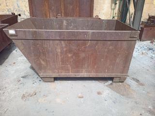 Large Steel Bin