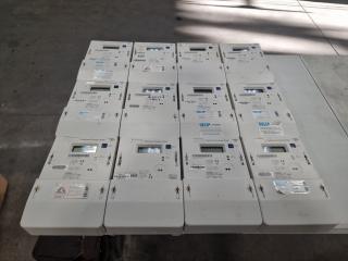 12x Landis+Gyr 5219B-R Three Phase Polyphase Energy Meters