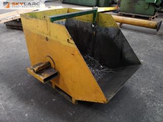 Industrial Tipping Scrap Metal Bin