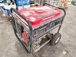 Powerbuilt EGS0249 6000W Mobile Petrol Generator 