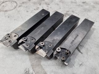 4x Iscar Indexable Grooving Tool Holders GHAR-25