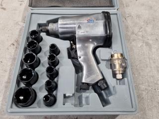 Wufu Air Tools 1/2" Drive Air Impact Wrench Kit