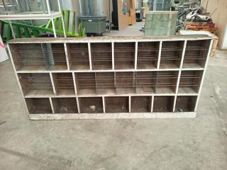 Timber Workshop Shelving Unit