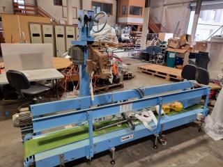 Industrial Bemag Sewing Machine Sealer / Conveyor