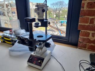 Inverted Tissue Culture Microscope by Radical w/ ProCam Digital Camera