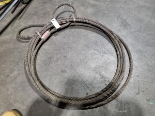 11-Metre Lifting Cable, 9700kg Capacity