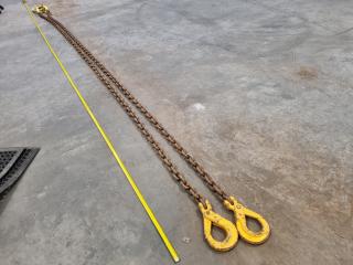 2-Leg Lifting Chain Assembly, 6-Metre, 13.6-Ton