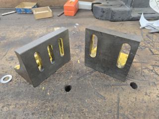 2 x Small Milling Machine Angle Blocks