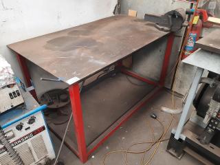 Steel Workbench with Vice