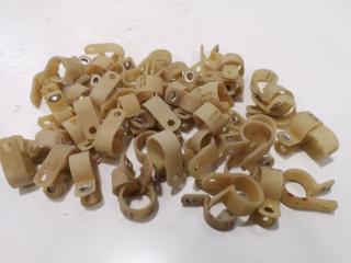 50x Aviation Plastic Loop Clamps for Wire Support Type MS25281 R10