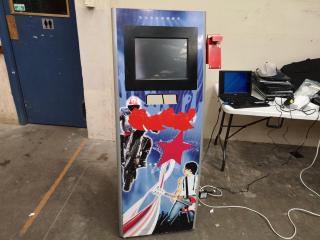 Mobile Retail Event Kiosk w/ LCD Touch Screen Monitor