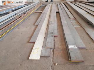 Large Lot of New Plate Steel Lengths