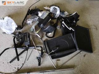 Assorted Lot of Electric Wheelchair Parts & Components