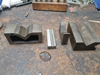 4 Milling Machine V Blocks 