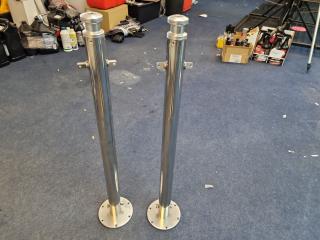 2x Stainless Steel Marine Grade Safety Rails by Origin