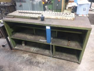 Heavy Duty Timber Workbench