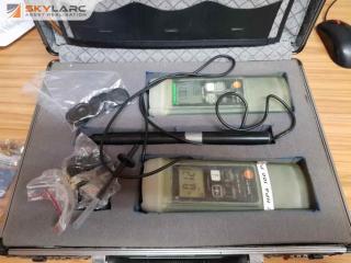 Testo Pressure Meter and Testo Anemometer