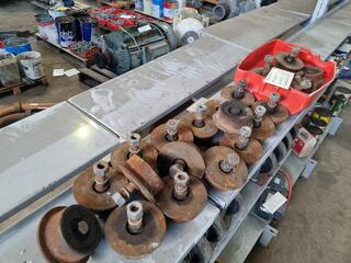 19x Steel Flanged Wheels